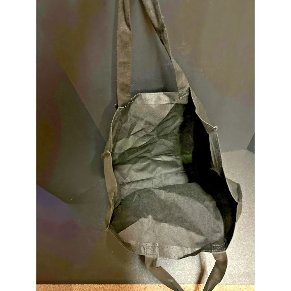 DSW Black Reusable Tote Bag 